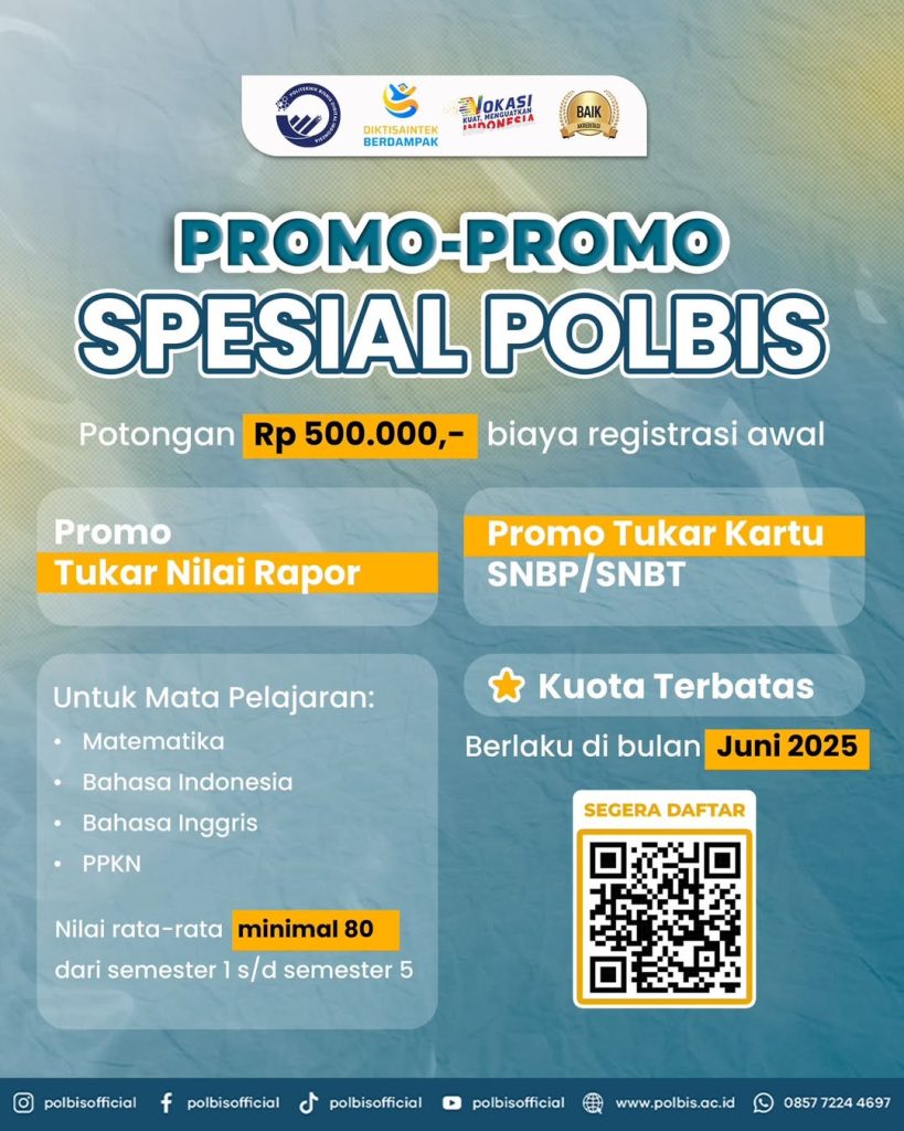 Promo-promo Spesial POLBIS